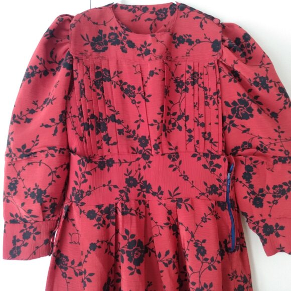 Amish Mennonite Girl Handmade Cape Dress 29" Chest 26"W Handmade Modest Children - Picture 7 of 14